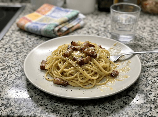 Foto de Espaguetis a la carbonara (la de verdad)